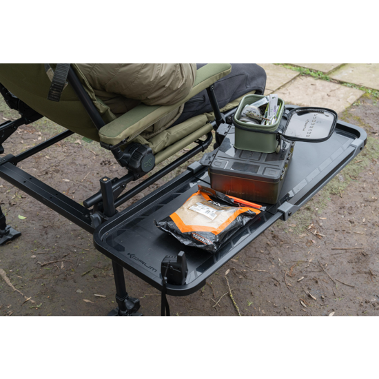Tava Laterala Extensibila Korum Any Chair Extendable Side Tray, 53x32x6.50cm
